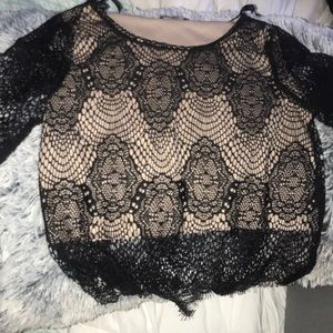 Crop top lace